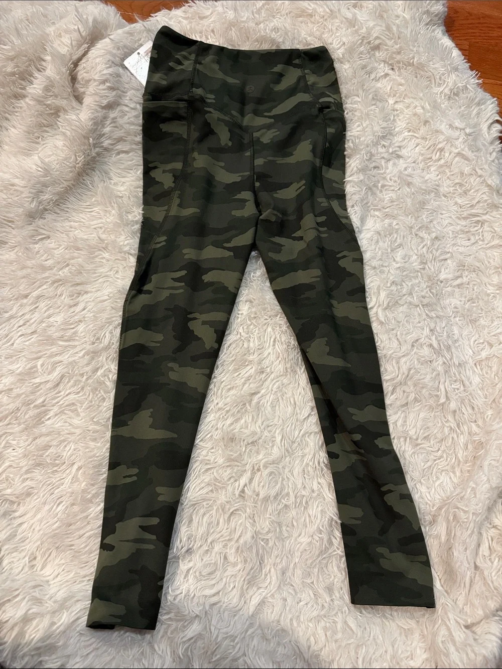 Danskin Camo Active Leggings - xs high rise bonded crop